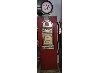 Gas Station Replica - Made Of Wood