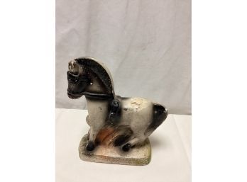 1983 Chalkware Horse Figurine Wisconsin Carnival/fair Prize