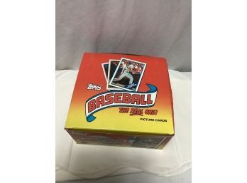 Topps Baseball Picture Cards Box - All Packs Factory Sealed