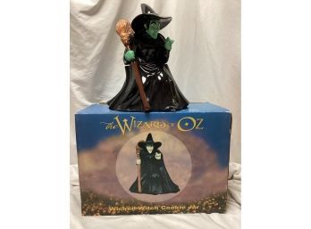 Wizard Of Oz Wicked Witch Cookie Jar - NIB