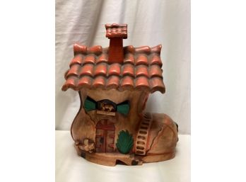 Vintage The Old Woman Who Lived In A Shoe Cookie Jar