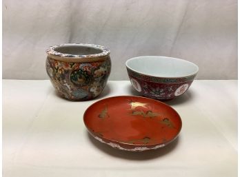 Fine China Bowls And Plate