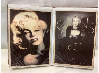 Two Unused Marilyn Monroe Postcards - Spanish On Back
