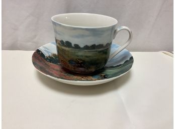 Kent Pottery Teacup And Saucer