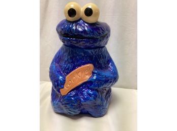 Sesame Streets Cookie Monster Cookie Jar