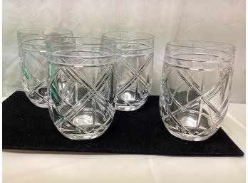Set Of 4 Ralph Lauren Tumble Glasses