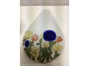 Ceramic Hand Painted Pottery Hot Plate