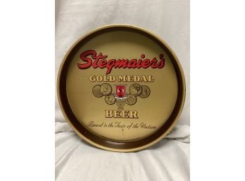 Stegmaier's Gold Medal Beer Advertising Tin