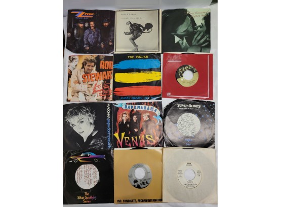 45 LP Lot - Madonna, Police, And More