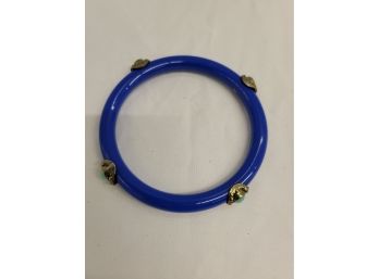 Vintage Blue Bracelet With Turquoise Stones