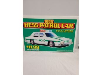 Hess Patrol Car Advertising Display