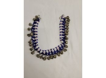 Blue & Silver Charmed Bracelet