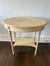 Antique French Oval Side Table
