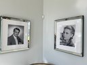 Pair Of Mirrored Framed Hollywood Photographs Cary Grant And Grace Kelly