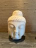 Set Of Three Stone Buddha Heads