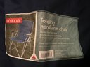 Lot Of 16 Embark Outdoor Folding Hard Arm Chairs