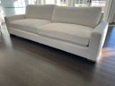 1 Of 2 Restoration Hardware Maxwell 9' Sofa White