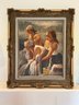 Framed Signed Oil Painting By Emil Lindenfeld
