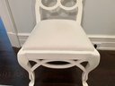 Wood Lacquer Chair Frances Elkin Design With Upholstered Seat