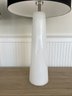 Pair Of White Modern Tall Lamps By Home Nature