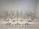 Lot Of 12 Champagne Flutes