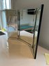 Howard Elliot Tri-fold Table Mirror With Beveled Glass
