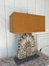 Lot Of Decorative Table Lamps With Burlap Lamp Shades