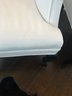 Set Of 4 White Upholstered Armchairs