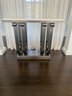 Cannes Iron And Limestone Top Console Table By One Kings Lane