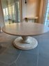 72' Baluster Pedestal Wood Dining Table