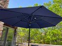 Outdoor Teak Dining Set With Umbrella