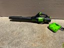 Greenworks Pro 80 Volt Lithium Leaf Blower With Charger