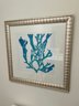 Decorative Print Of  Blue Coral