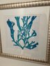 Decorative Print Of  Blue Coral