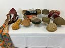 Lot Of 11 Antique Religious Hats And Caps