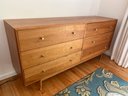 Room & Board Six Drawer Dresser With Brass Knobs