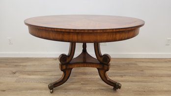 Maitland Smith Round Pedestal Table