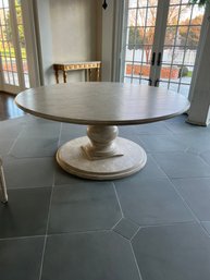 72' Baluster Pedestal Wood Dining Table