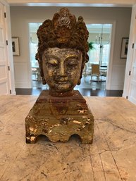 Iron Buddha Head