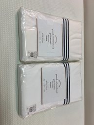 Set Of 2 New Pottery Barn Standard Pillowcases