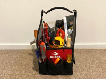 Lot Of Miscellaneous Tools In Husky Tool Box