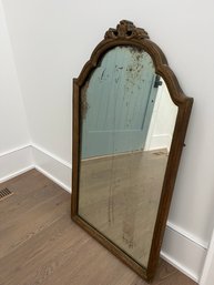 Antique Wood Mirror