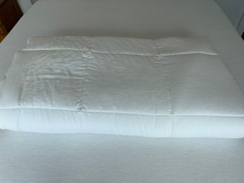 King Size Real Simple 100 Percent White Comforter