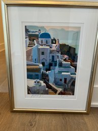 Santorini Signed And Numbered Print