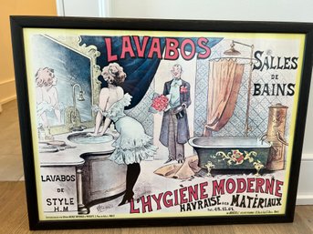 Vintage Reproduction French Small Poster