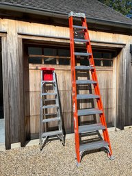 Lot Of TWO Ladders