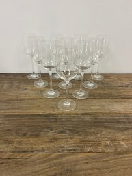 Set Of 10 Schott Zweisel Wine Glasses