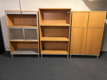 Set Of 3 Ikea Cabinets
