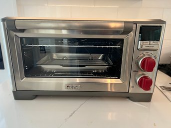 Wolf Gourmet Countertop Oven With Red Knobs NEW