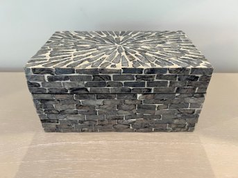 Mother Of Pearl Style Decorative Box